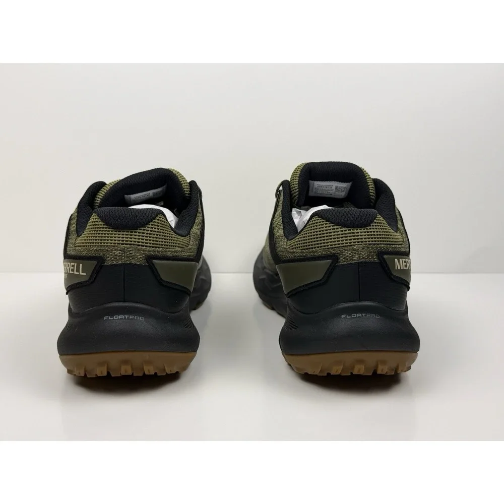 Merrell Nova 4 Water Proof Trail Shoes Men's Size 12 Wide Vert Moyen J068397W